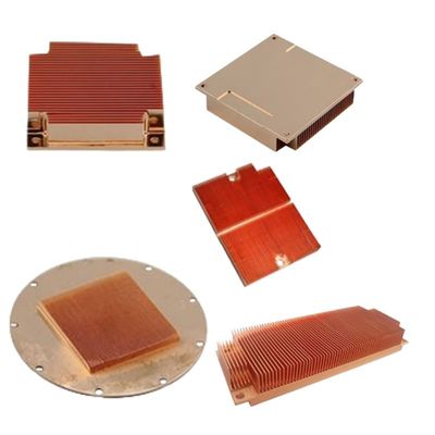 工業用アノード化銅管熱槽 スキーブフィン冷板熱槽