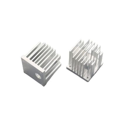 OEM/ODM アルミニウム エクストルーション 熱シンク シルバー 熱分散