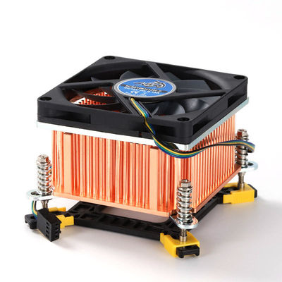 ODM スキーブフィンヒートシンク アノード化精密電子部品
