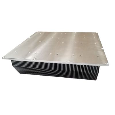 OEM スキーブフィンヒートシンク アルミニウム材料 CNC加工サービス