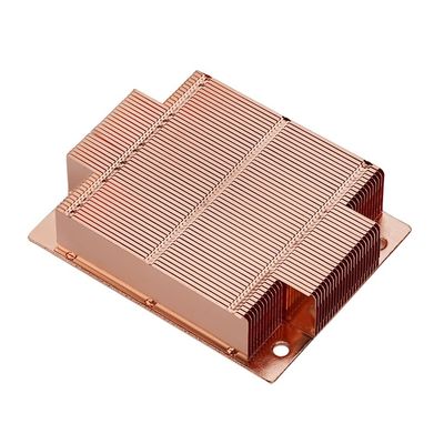 電子スキーブフィンヒートシンク スクロールマウント カスタマイズされたヒートシンク精度