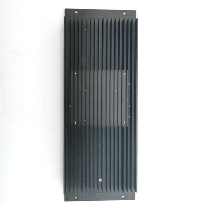 汎用 アルミ エクストルーションヒートシンク エステティック カスタマイズされたシルバーヒートシンク