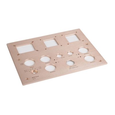 アノジスアルミニウムCNC加工パネル 直角型軽量