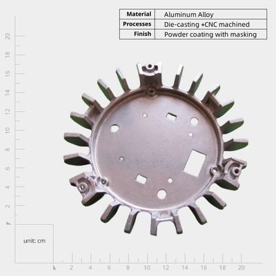 OEM アルミニウム 鋳造型住宅設計 熱伝導性の柔軟性