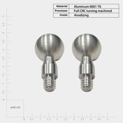 0.01mmの許容度を持つCNCターニングパーツ