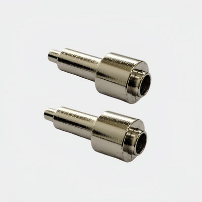 精密加工されたCNC回転部品 銅合金塗装 Cu/Ni/Cr/Au/Ag仕上げ
