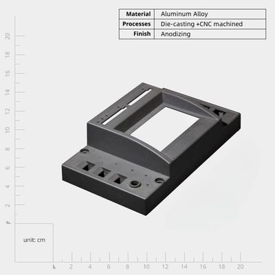 軽量 防水 アルミ 型 鋳造 板 金属 収納 ケース シェル ボックス 部品 製造