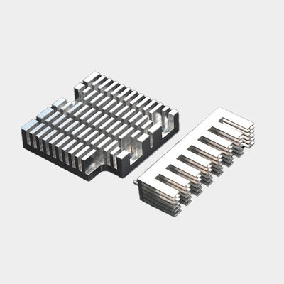 アノジスアルミ製熱槽 直翼型プロトタイプ加工サービス