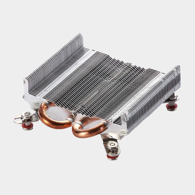 電子機器のためのカスタマイズされたフィンの密度 スキーフインとチューブ熱交換器